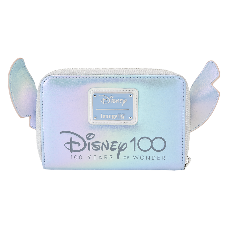 Disney100 Platinum Stitch Cosplay Zip Around Wallet, , hi-res image number 3
