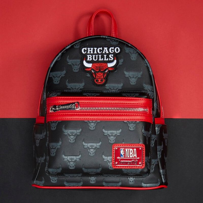 NBA Chicago Bulls Logo Mini Backpack, , hi-res view 2