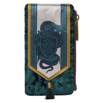 Exclusive Harry Potter Slytherin Banner Velvet Card Holder, Image 1