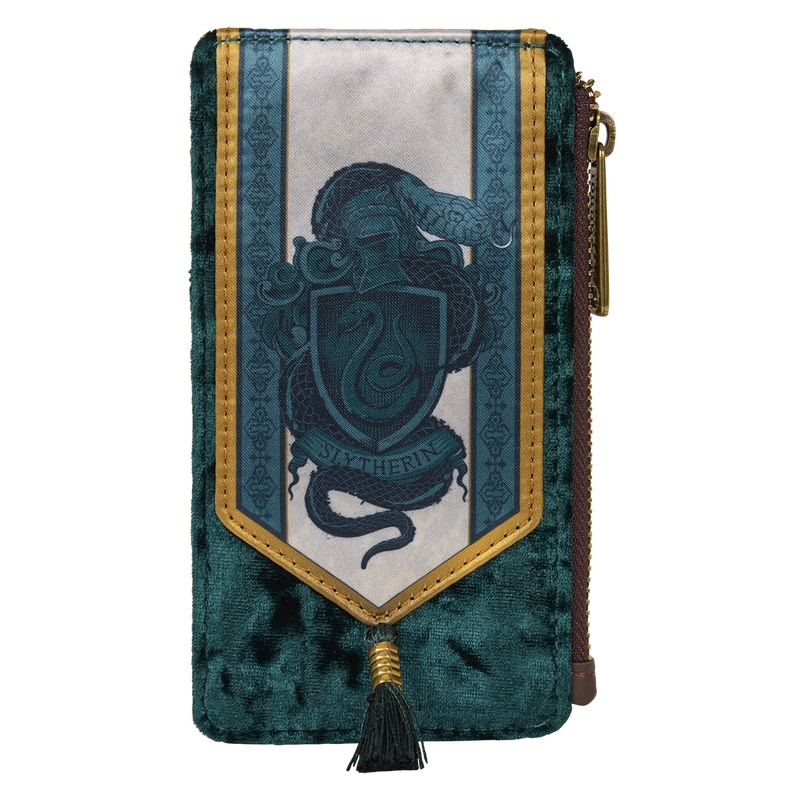 Exclusive Harry Potter Slytherin Banner Velvet Card Holder, , hi-res view 1