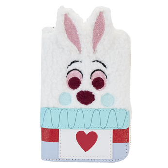 Alice in Wonderland White Rabbit Cosplay Zip Around Wallet, Image 1