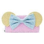 Limited Edition Exclusive - Minnie Mouse Pastel Sequin Zip Around Wallet, , hi-res image number 1