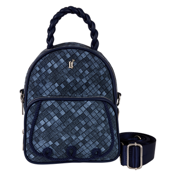 Loungefly Faux Denim Convertible Mini Backpack & Crossbody Bag, Image 1
