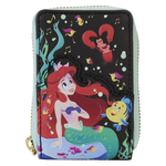 The Little Mermaid 35th Anniversary Life is the Bubbles Accordion Zip Around Wallet, , hi-res view 1