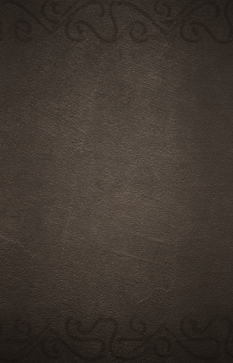 Dark brown/grey textured background with subtle distressed shading.