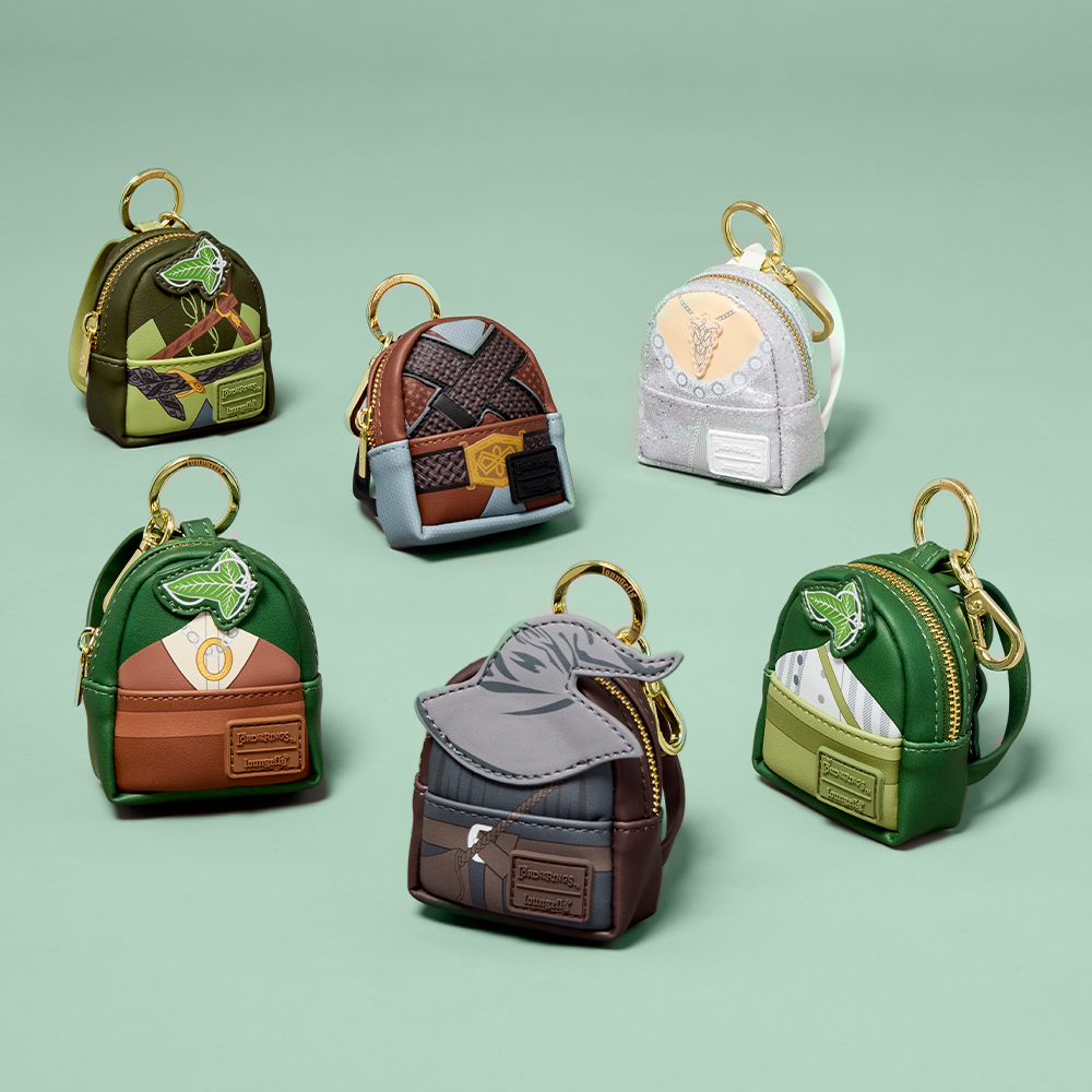 Selection of The Lord of the Rings bag charms