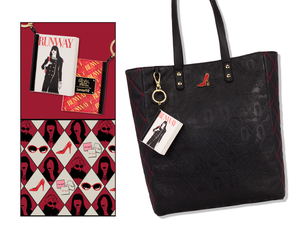 Devil wears prada Loungefly tote 