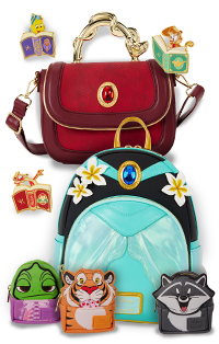 Selection of Disney Princess Loungefly accessories