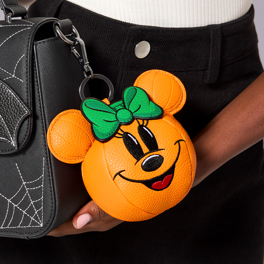 Minnie Mouse Pumpkin Loungefly bag charm