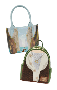 Selection of Lord of the Rings Loungefly accessories