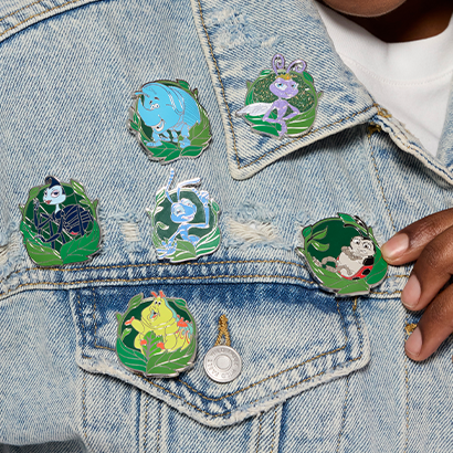Selection of Loungefly Kpop Demon Hunters enamel Pins