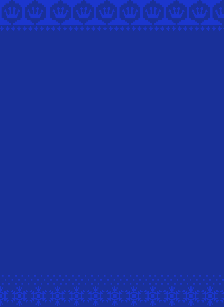 Blue background with christmas jumper edging