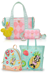 Selection of Mickey and Friends Loungefly accessories