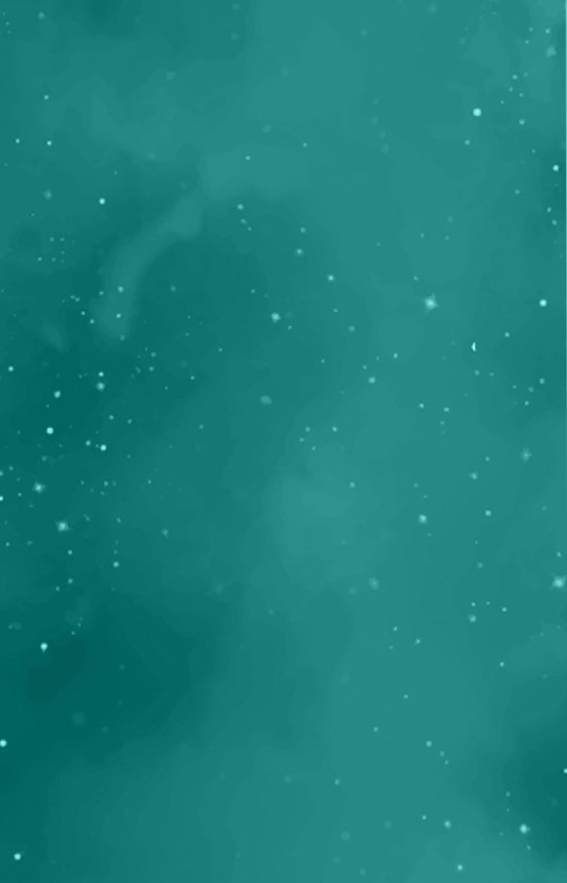 Teal tone space background with stars