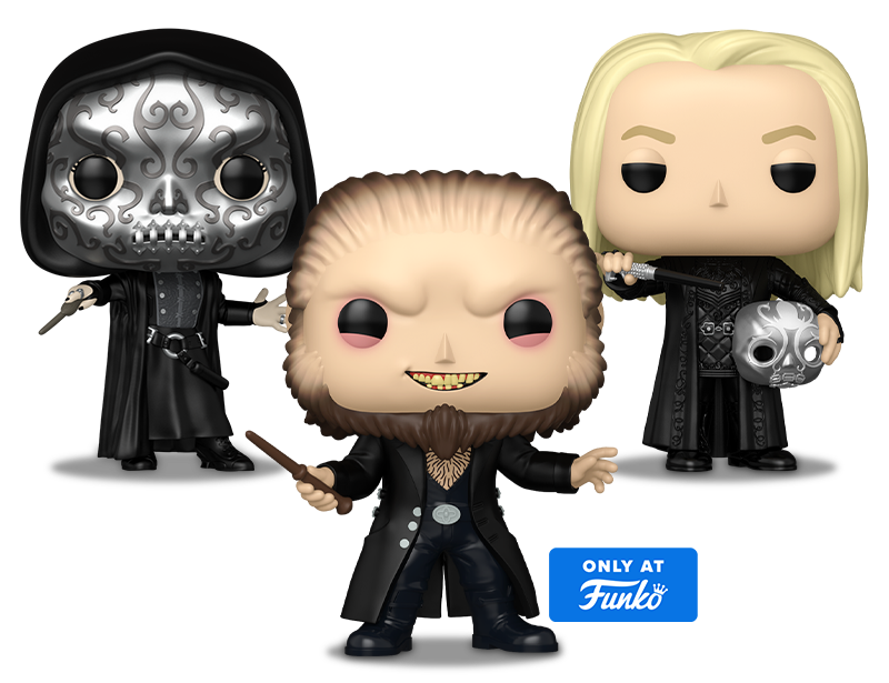 94718/93403/93404 - Pop! Fenrir Greyback (FW)/Pop! Lucius Malfoy/Pop! Bellatrix Lestrange