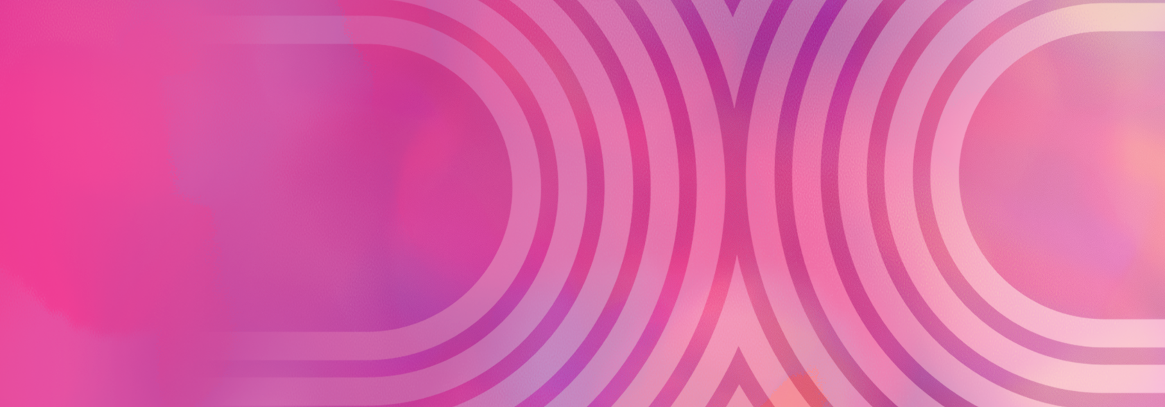 Pink vibrant background with circle pattern