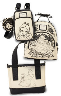 Loungefly Disney Alice in Wonderland collection