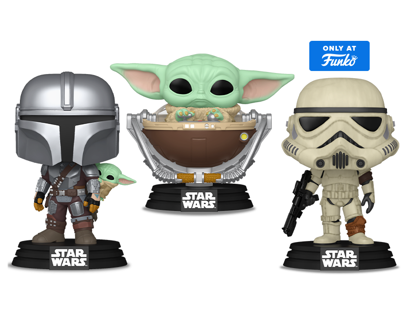 Funko POP! Star Wars the Mandalorian and Grogu collection