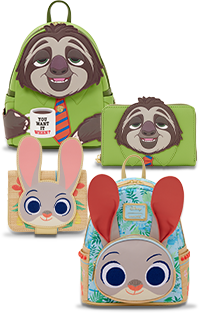 Loungefly Disney Zootopia 2 collection