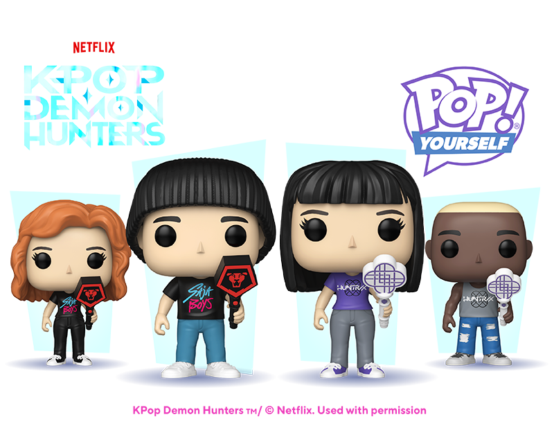 Funko Pop! Yourself KPop Demon Hunters accessories