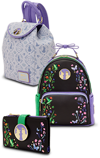 Loungefly Universal Wicked Floral collection