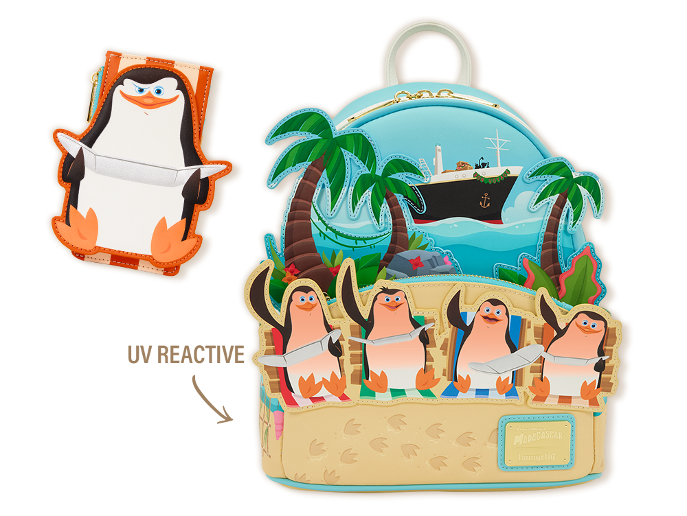 Loungefly DreamWorks Madagascar Penguins collection