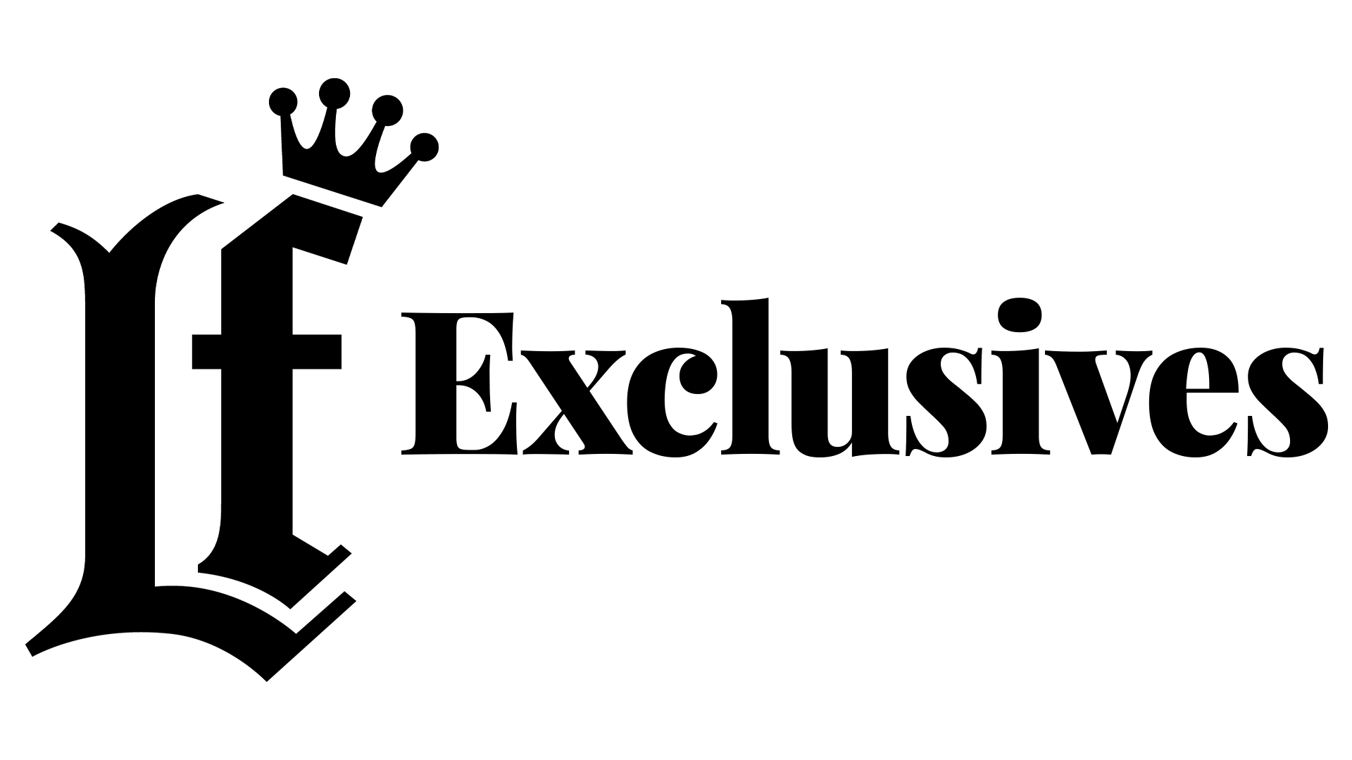 Loungefly Exclusives logo in Black