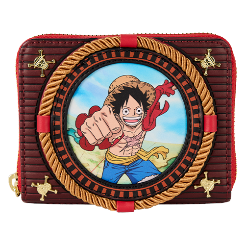 One Piece Luffy Zip Around Wallet