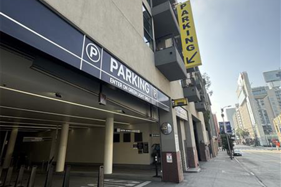 Funko Hollywood parking structure