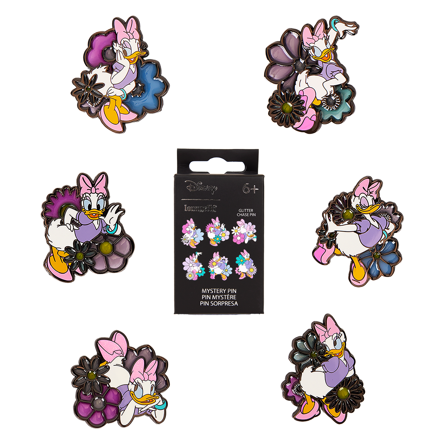 Daisy Duck 85th Anniversary Mystery Box Pin