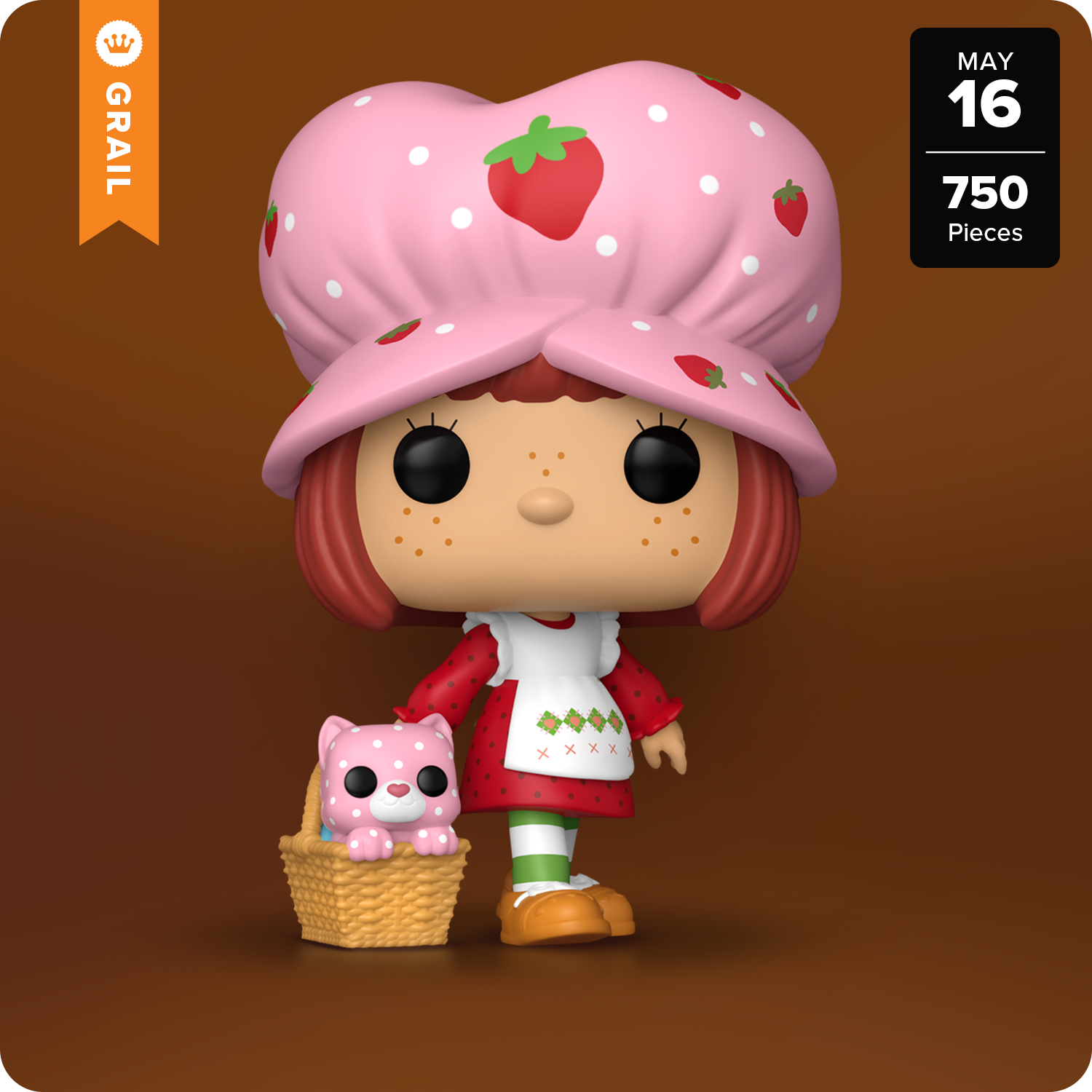 Funko Limited Edition POP! Strawberry Shortcake with Custard - only 750 made