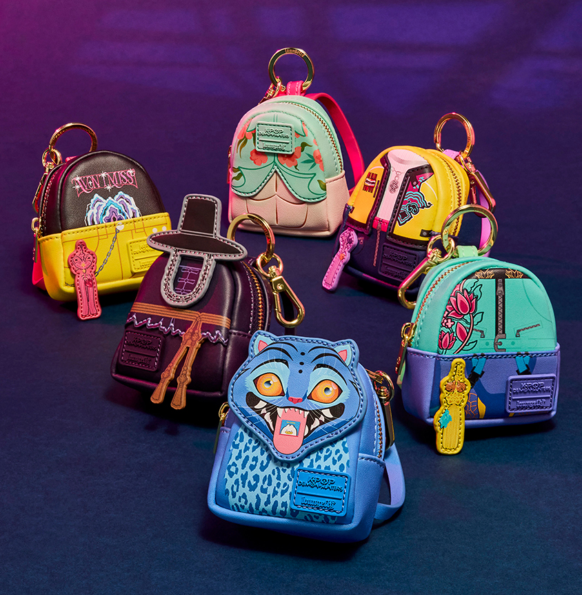 Loungefly KPop Demon Hunters Mystery Mini Backpack Keychains