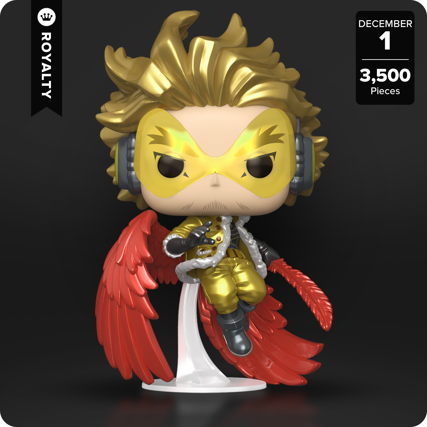 Funko Limited Edition Pop! Hawks (Metallic) - only 3,500 made