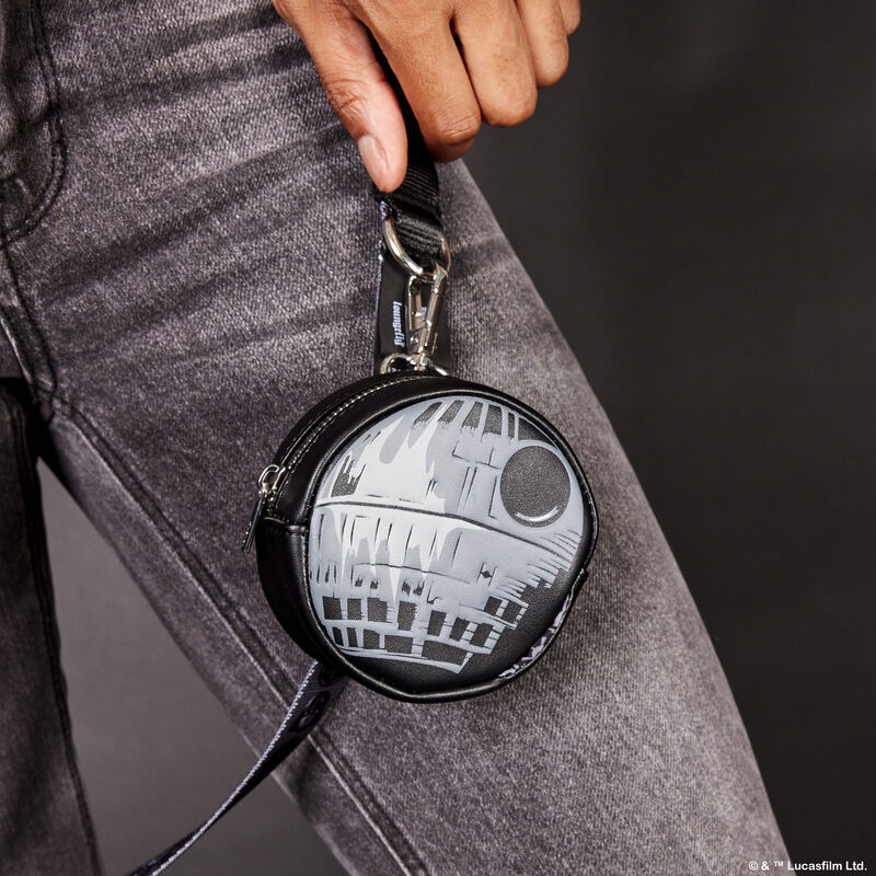 Image of someone holding the Star Wars Death Star Treat Bag 