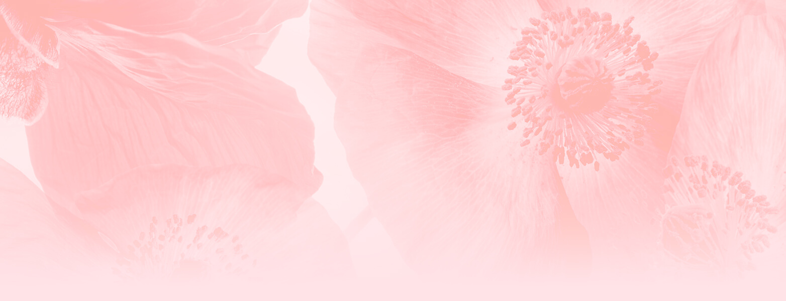 Pink floral water color background