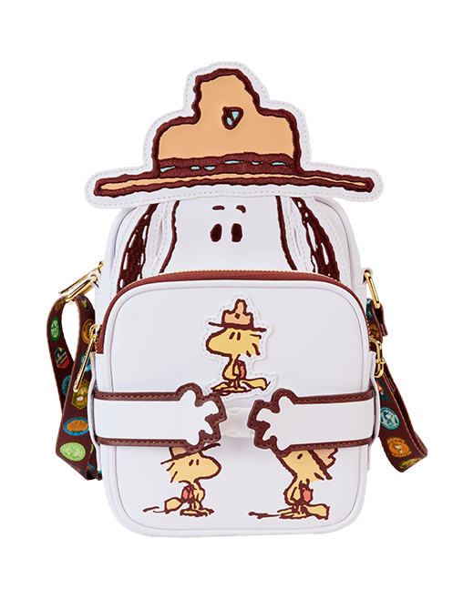 Peanuts 50th Anniversary Snoopy's Beagle Scouts Crossbuddies® Cosplay Crossbody Bag with Coin Bag