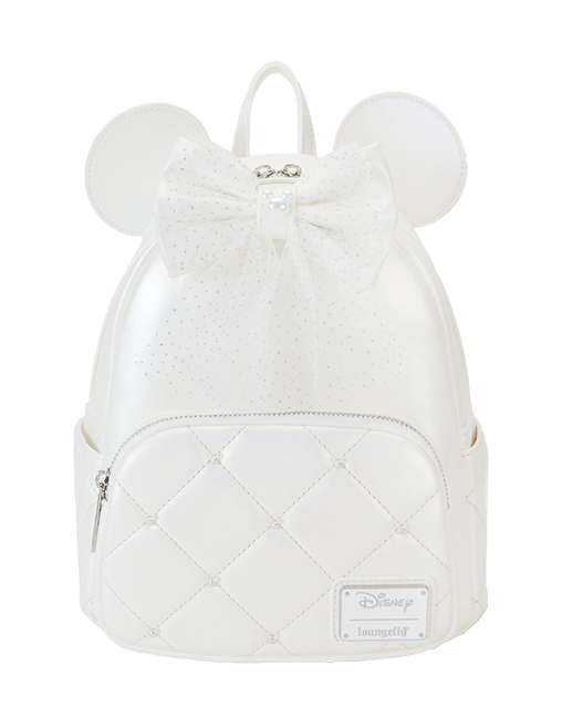 Minnie Mouse Iridescent Wedding Mini Backpack