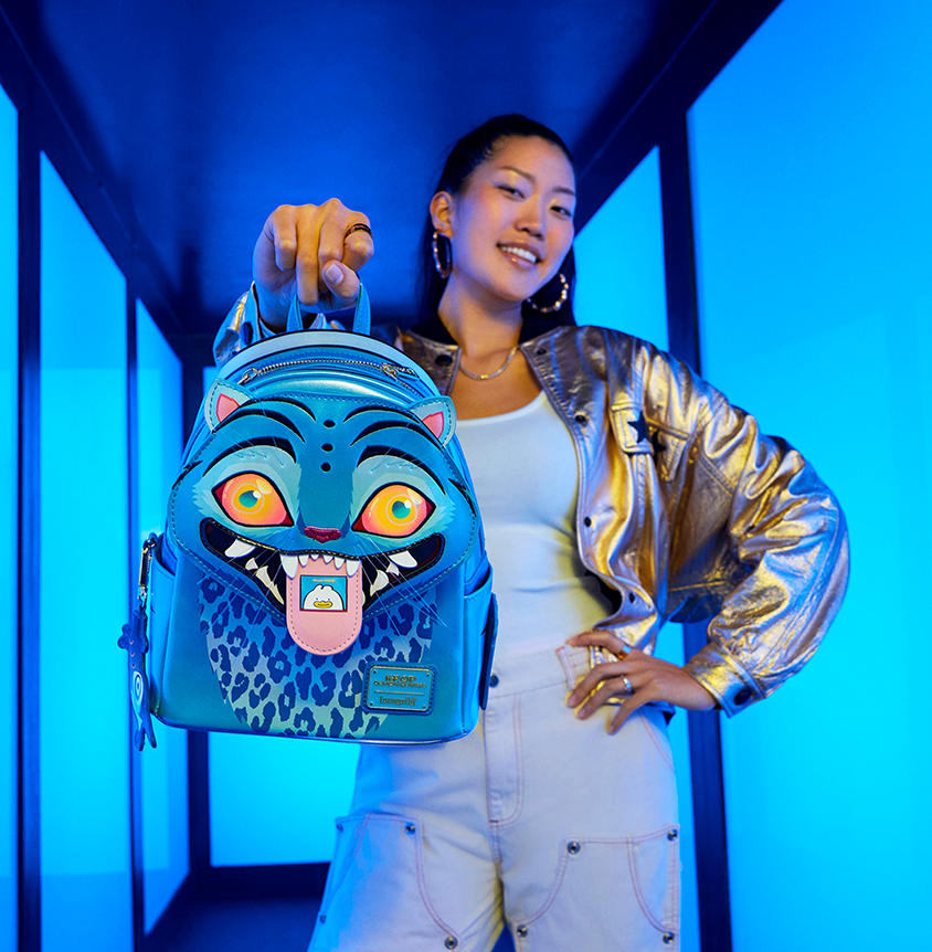Loungefly Kpop Demon Hunters Derpy Cosplay Mini Backpack