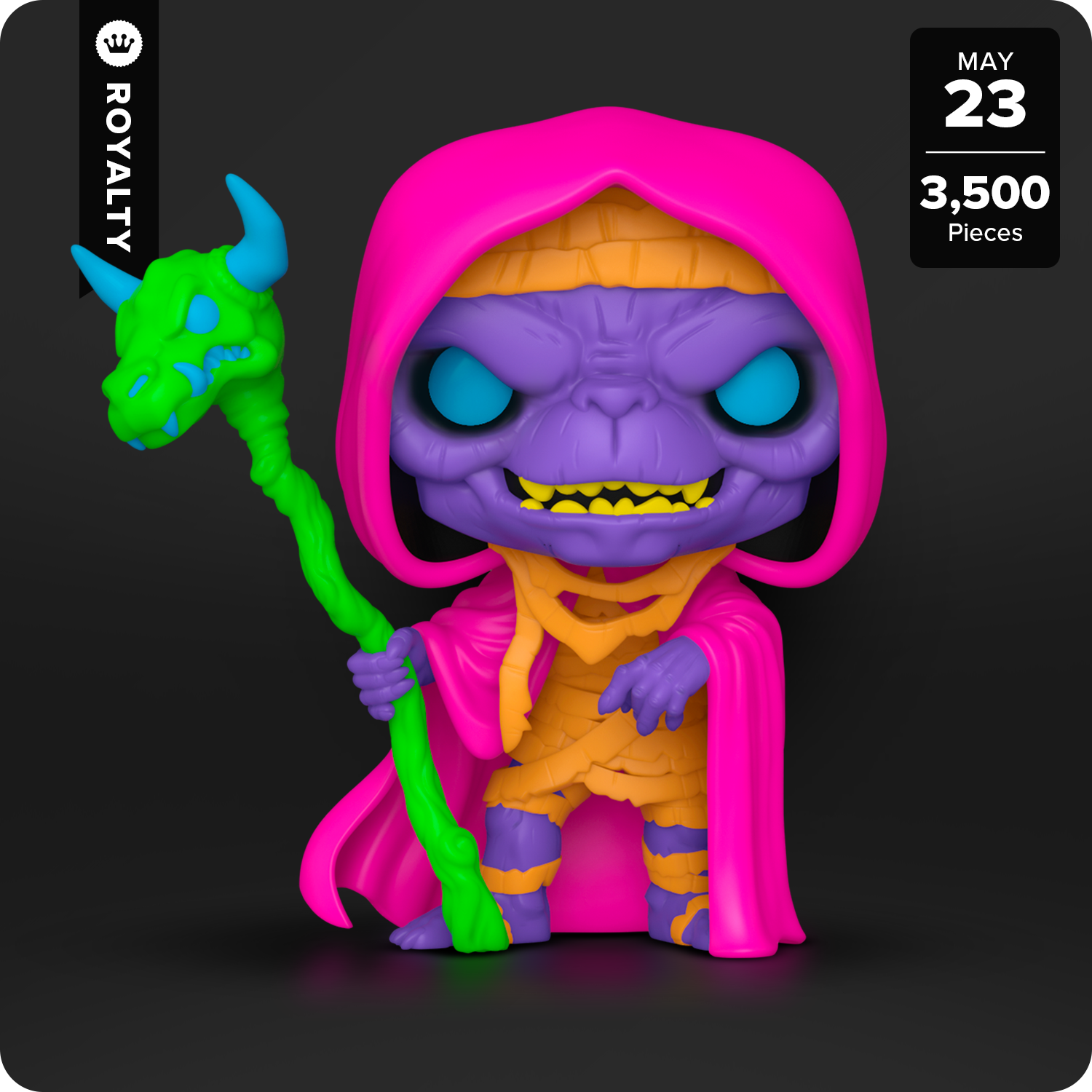 Funko Limited Edition POP! Mumma-Ra (Black Light) - only 3,500 made