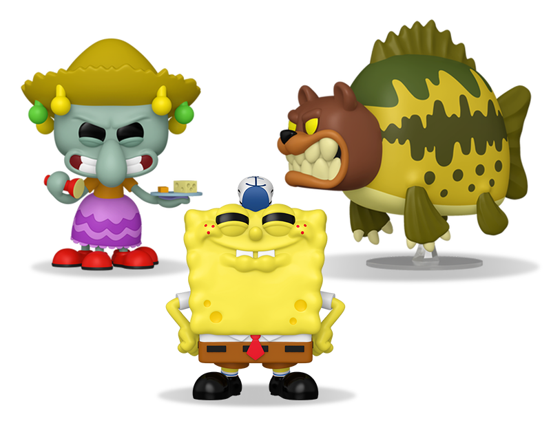 Funko Pop! Nickelodeon Spongebob Squarepants vinyl collectibles