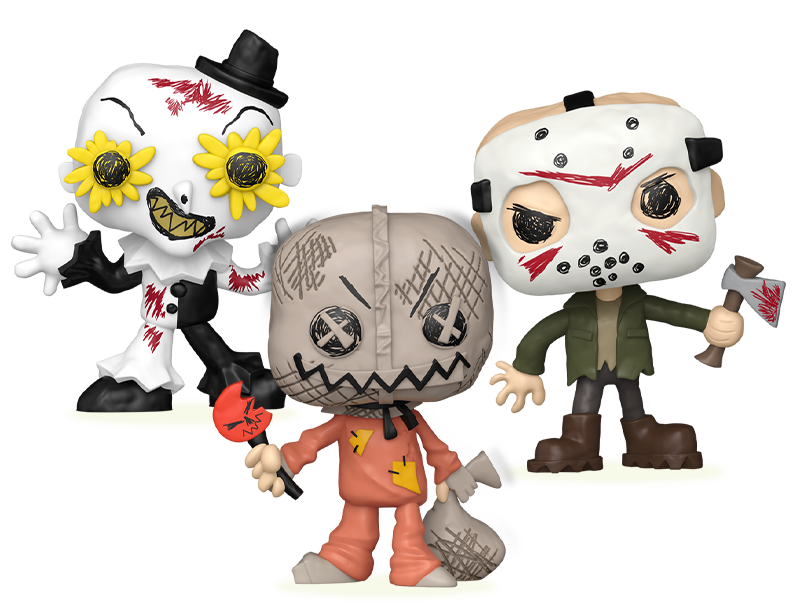 Funko Pop! Horror Icons Doodles vinyl collectibles