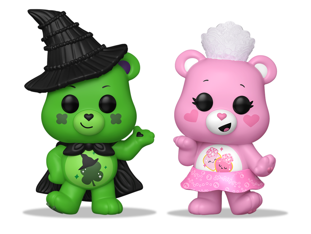 Funko Pop! Wicked x Care Bears vinyl collectibles