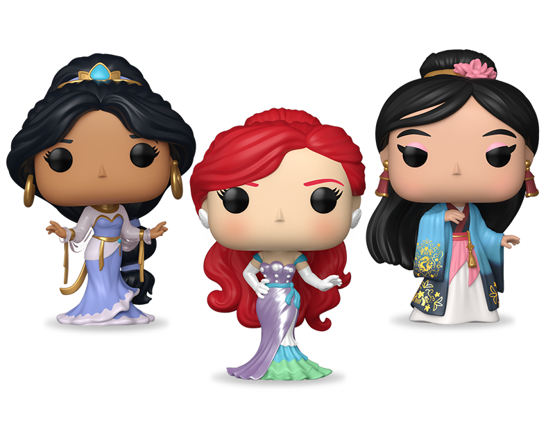 Funko Pop! Disney Princesses (Grand Entrance) vinyl collectibles