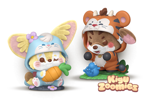 Funko Premium Blind Boxes featuring Kiguzoomies variants