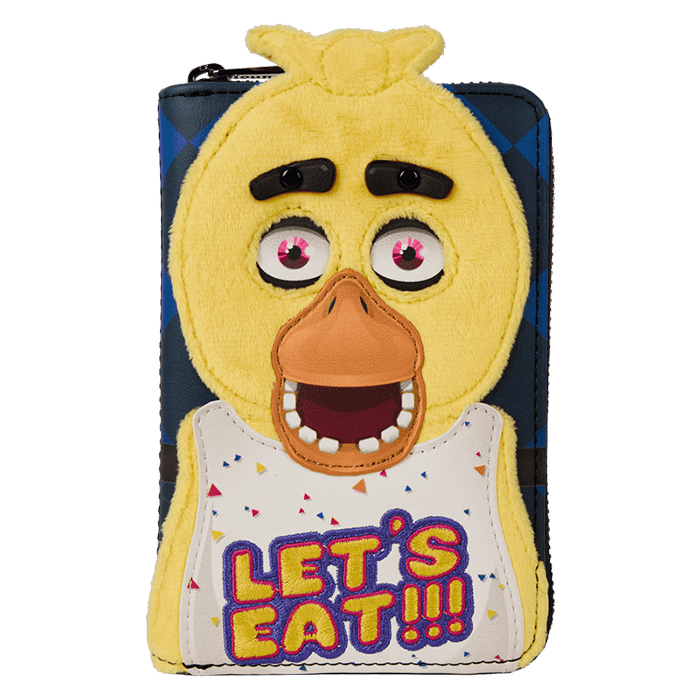 Five Nights at Freddy's Chica Plush Cosplay Zip Around Wallet