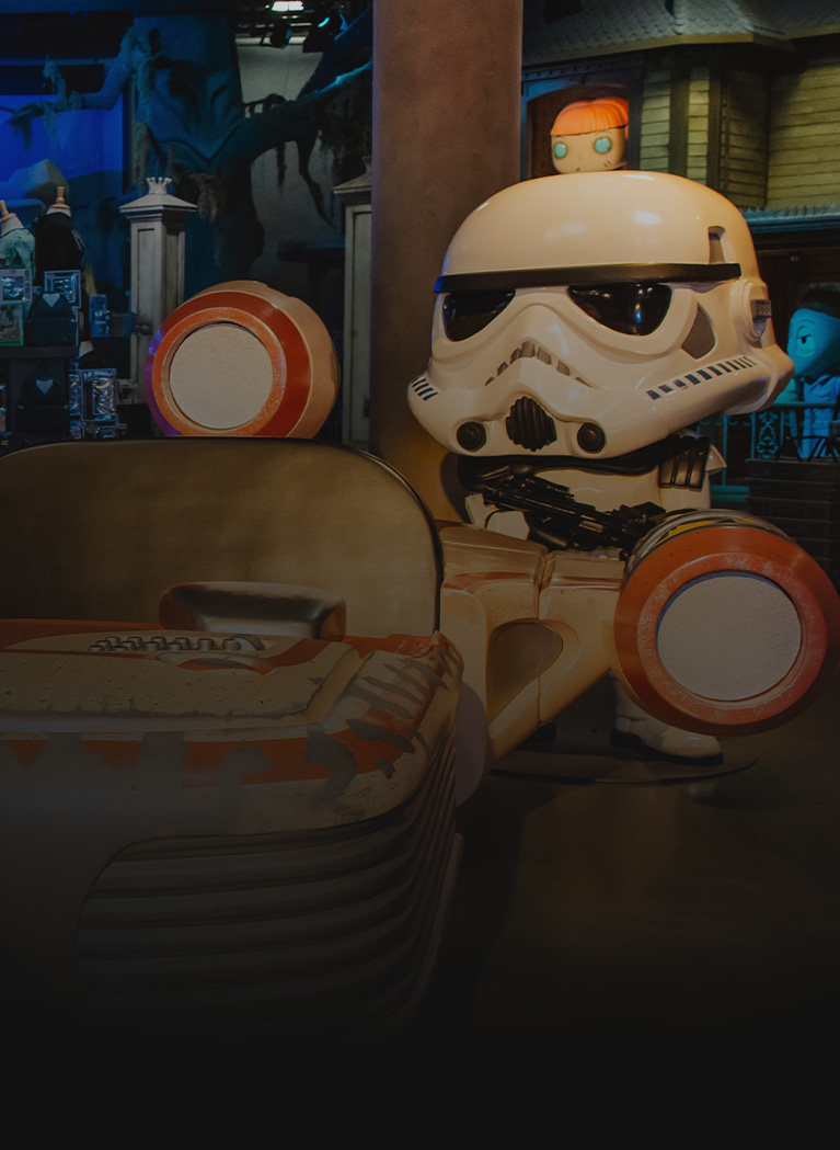 Funko Hollywood Star Wars photo opportunity