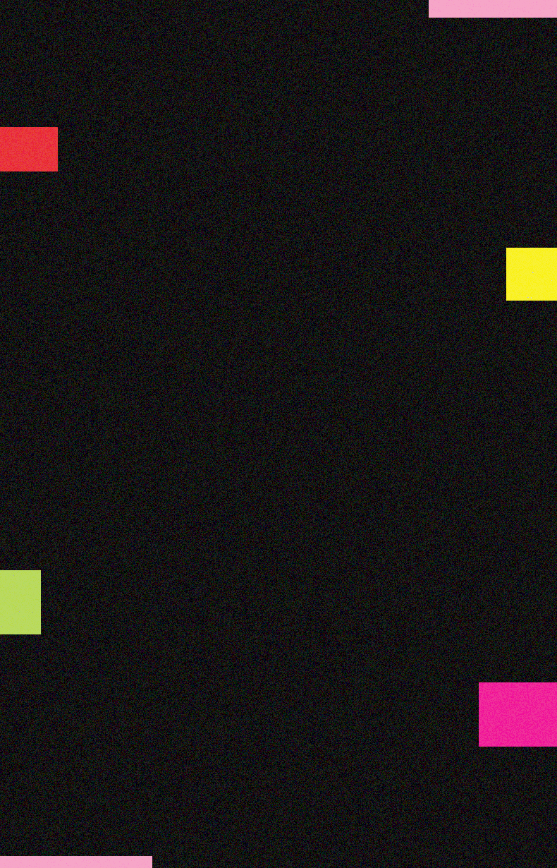 Black background with colorful squares