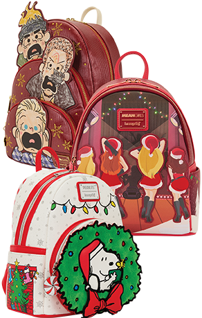 Loungefly Holiday collection Loungefly Sanrio Kuromi 20th Anniversary collection
