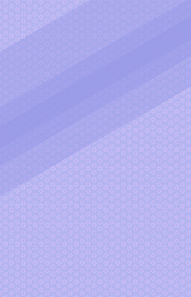 Purple striped background with flower pattern