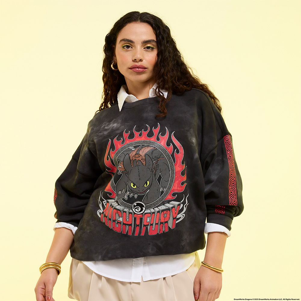 Loungefly DreamWorks How to Train Your Dragon Crewneck